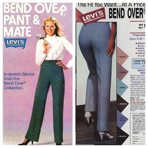 levi bend over pants plus size